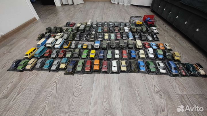 Автолегенды СССР + журналы (модели 1/43)