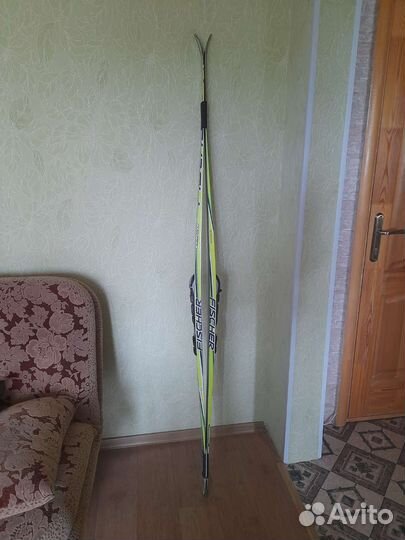 Лыжи беговые fisher коньковые