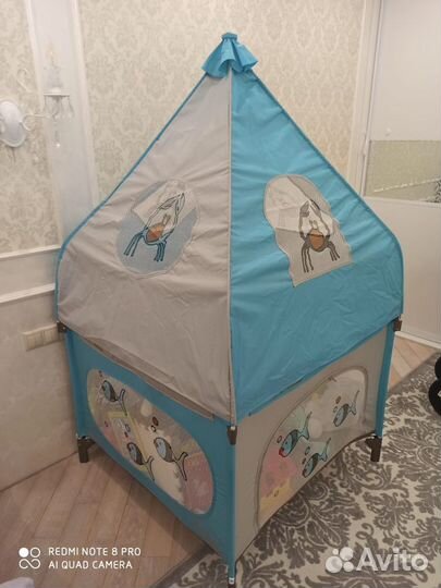 Манеж Jetem Quadro R crab house