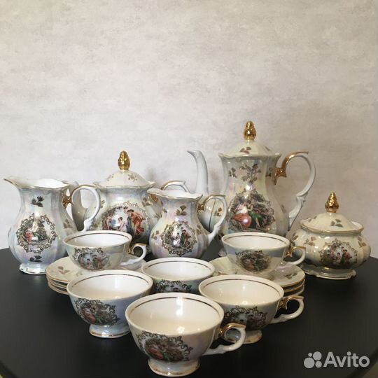 Сервиз чайно-кофейный «Мадонна» kahla гдр Германия