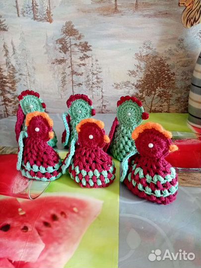 Курочки пасхальные