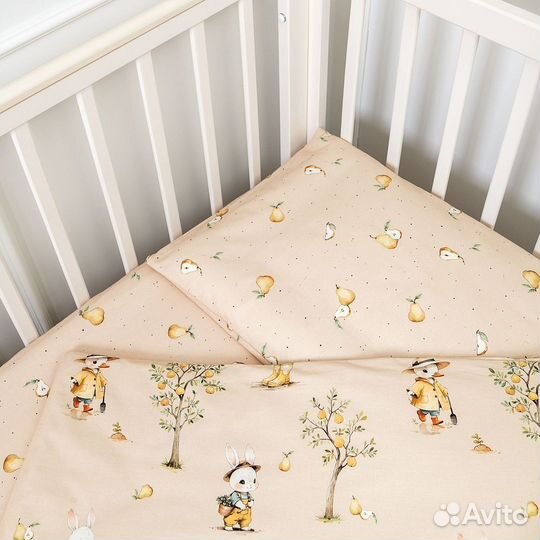 Комплект в кроватку Lappetti «Village» 3 предмета