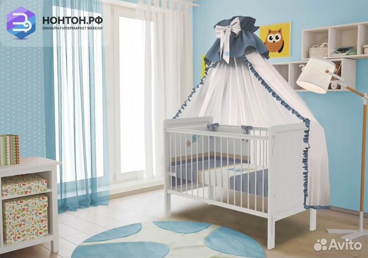 Кроватка детская Polini kids Simple 220 белый