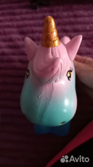Копилка детская единорог копилка котик