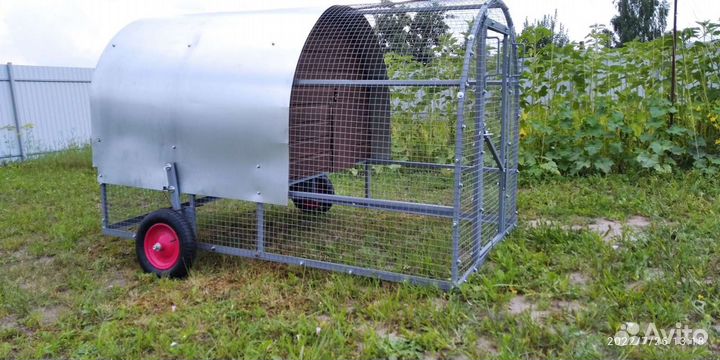 Мини курятник арочный