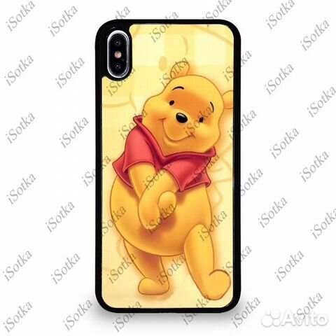 Чехол силикон для Apple iPhone Xs Max Винни Пух