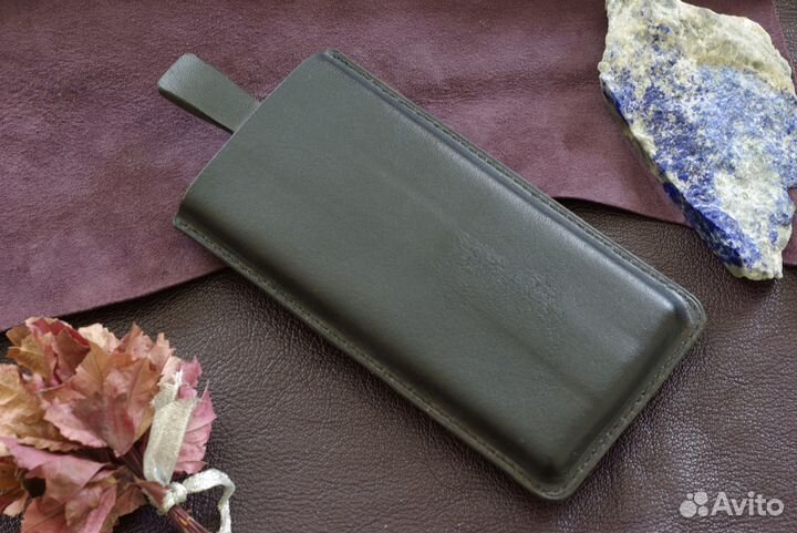 Чехол на телефон Z fold 3. На заказ. Кожа Handmade