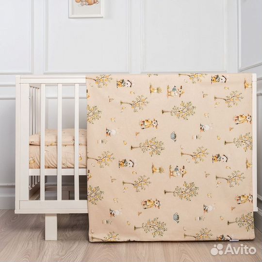 Комплект в кроватку Lappetti «Village» 3 предмета