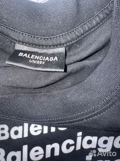 Футболка balenciaga 24ss