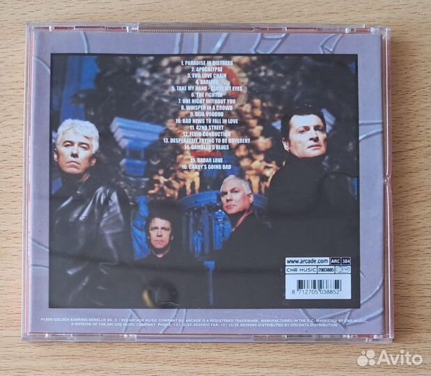 CD Golden Earring – Paradise In Distress mint russ