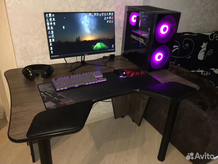 Стол компьютерный цвет Loft игровой