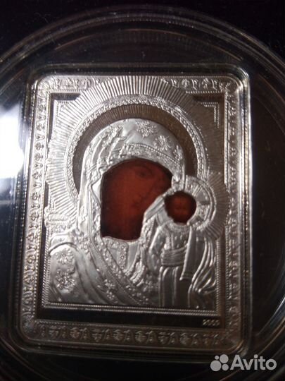 Серебряная монета, серия Русские иконы