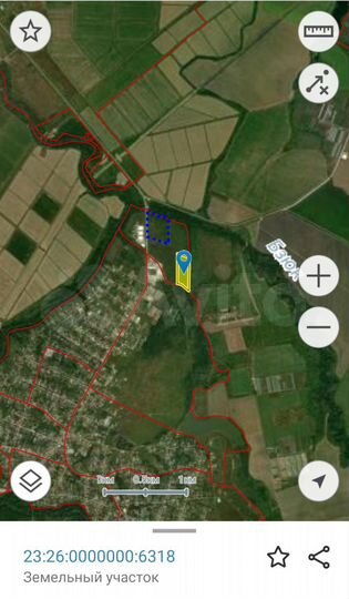 Участок 1,76 га (СНТ, ДНП)