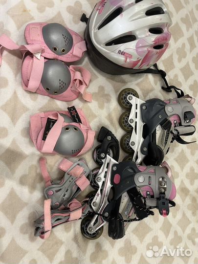 Детские ролики и защита