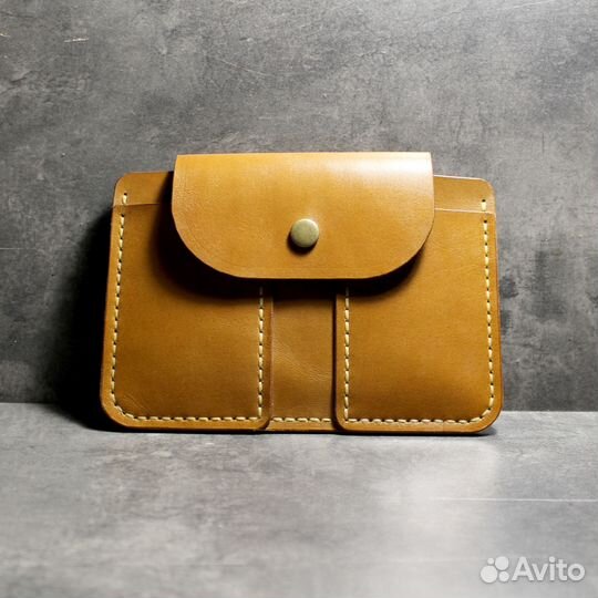 Обложка для документов натуральная кожа