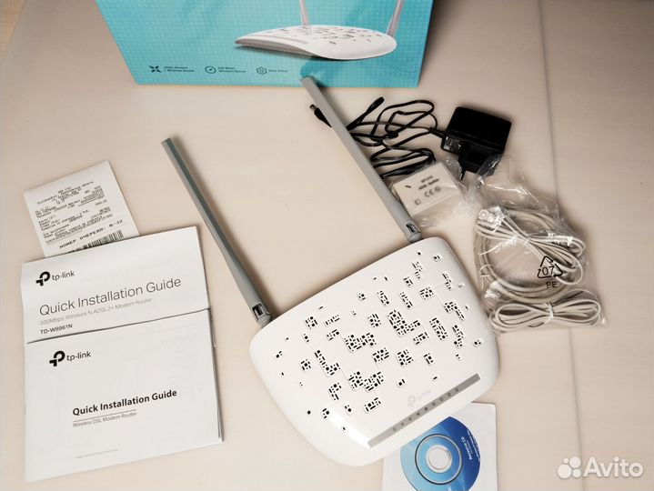 Роутер Wi Fi Модем маршрутизатор TP-link TD-W8961N