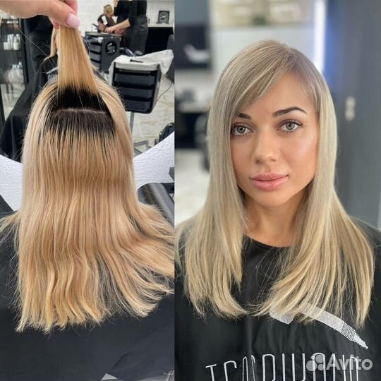 Модели для модных техник окрашивания