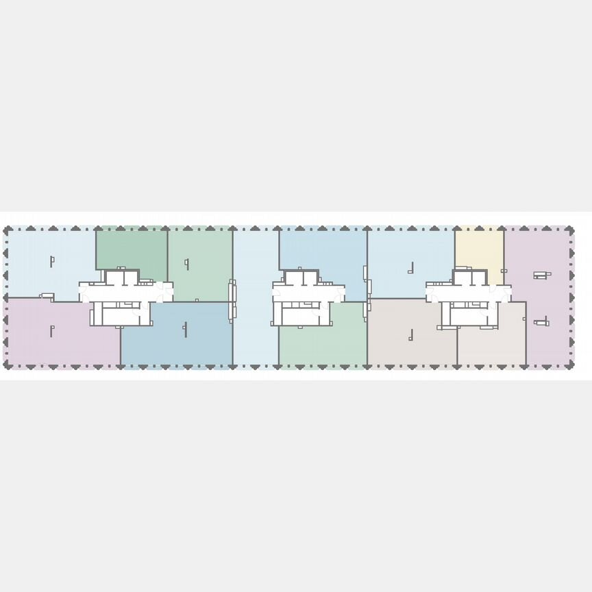3-к. квартира, 147,7 м², 4/13 эт.