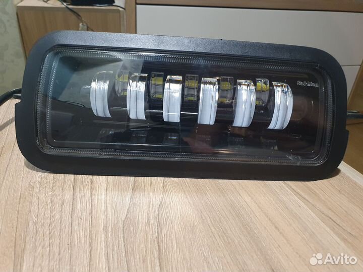 Надфарники Sal-man 11 диодов на Ниву