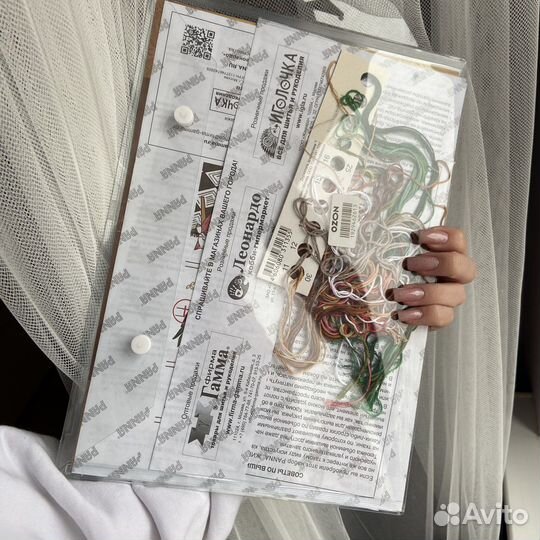 Вышивка гладью набор