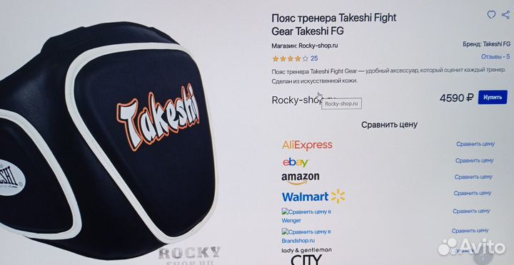 Защита корпуса Takeshi Fight Gear