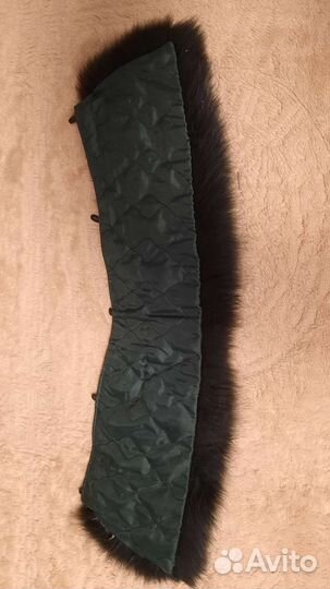 Меховой воротник песец