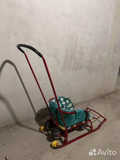 Санки на колесах Nika Тимка-5 универсал