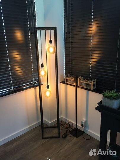 Напольный светильник лофт