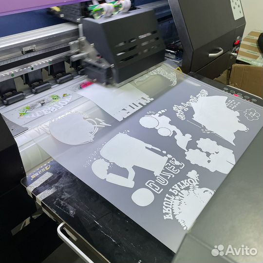 Dtf печать термонаклейки от 90