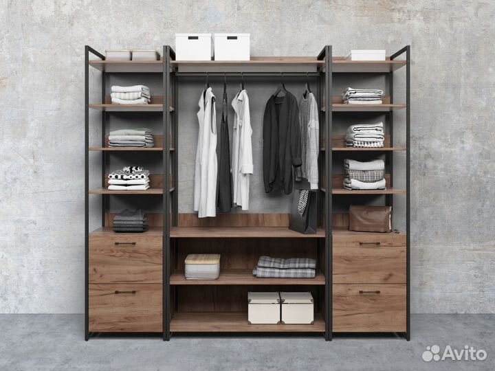 Оборудование лофт для магазина одеджы