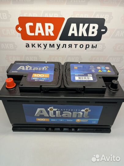Аккумулятор 100Ач новый Атлант