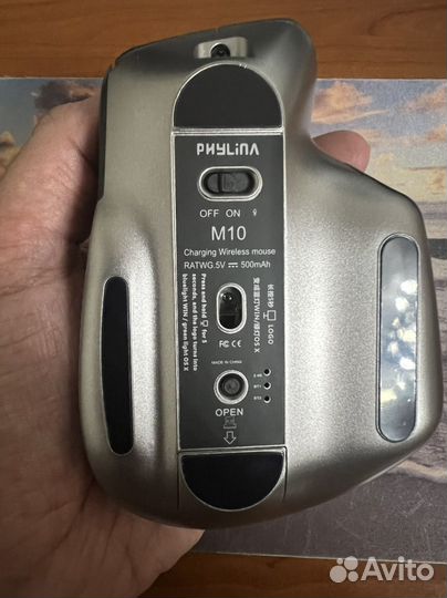 Беспроводная мышь VicTsing M10, аналог MX Master 3