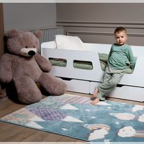 Детская кровать с матрасом и ящиком в наличии