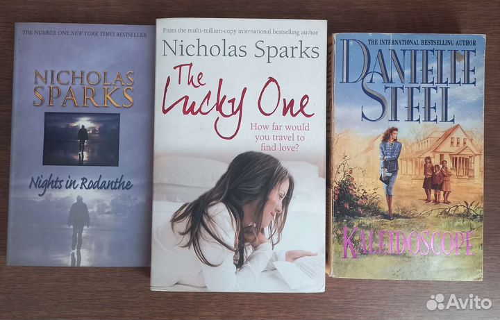 Книги Н.Спаркса и Д.Стил оригинальные