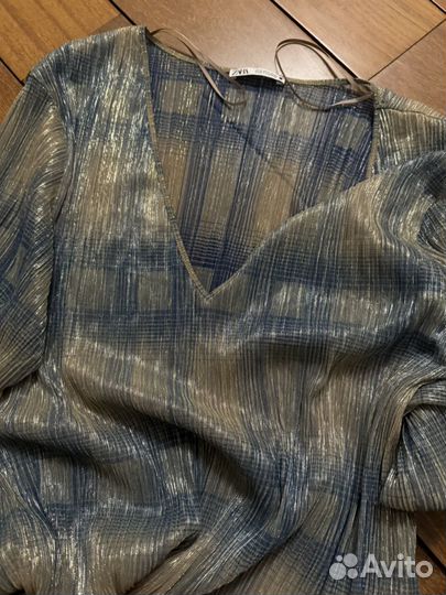 Платье zara миди новое