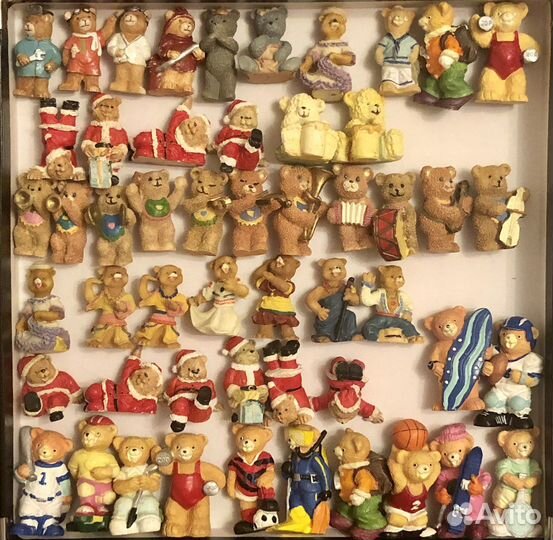 Керамика. Мишки. Медведи. Серии и единички