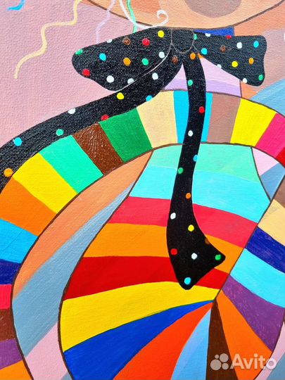 Картина акрилом