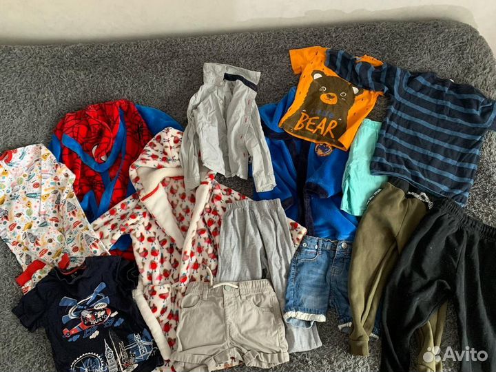 Вещи пакетом на мальчика