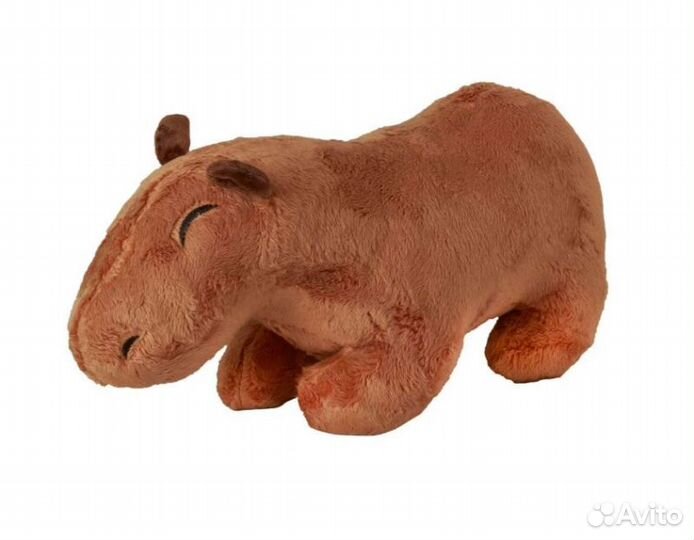Мягкая игрушка капибара 35см