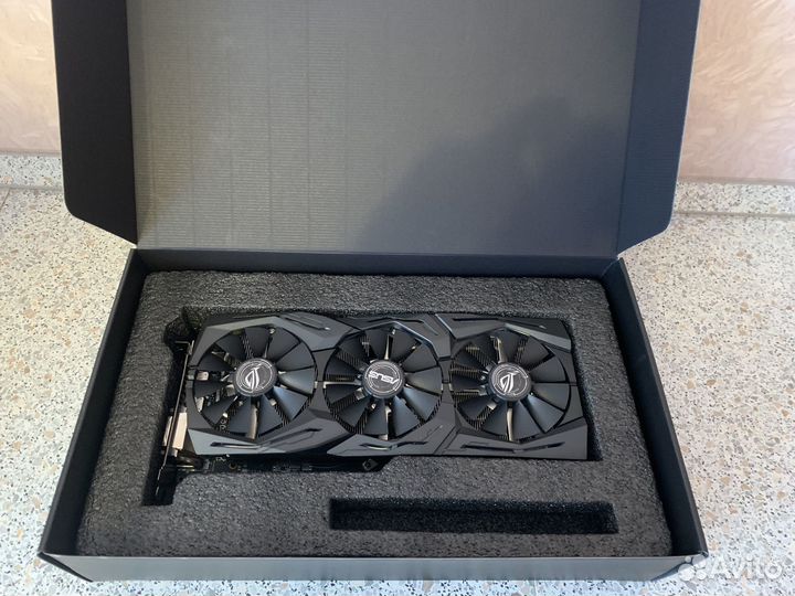 Видеокарта asus ROG Strix GeForce GTX 1070 Ti 8GB