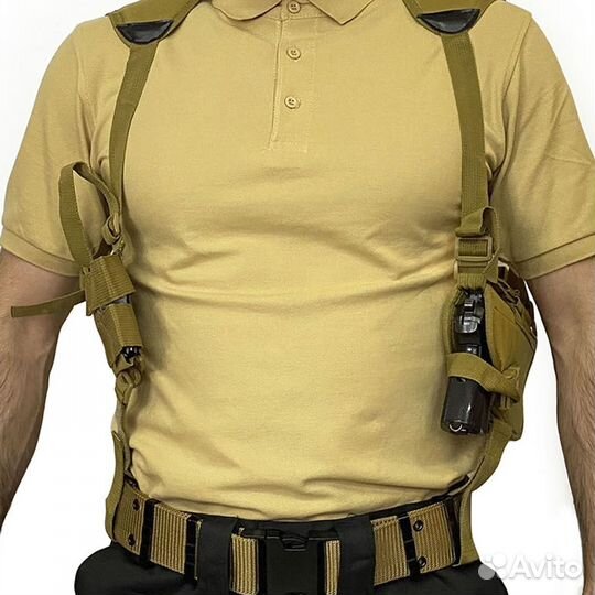 Кобура оперативная тактическая наплечная хаки