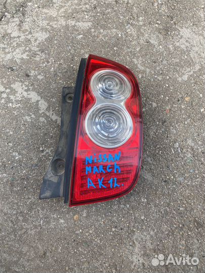 Стоп правый Nissan march k12