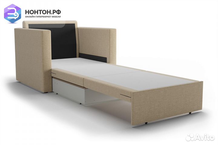 Кресло выкатное Берг светло-бежевое