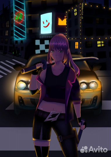 Нарисую аниме арт