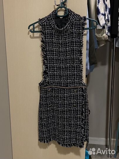 Твидовый комбинезон