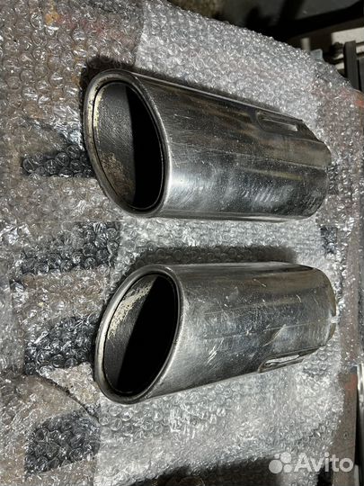 Насадки на глушитель w204