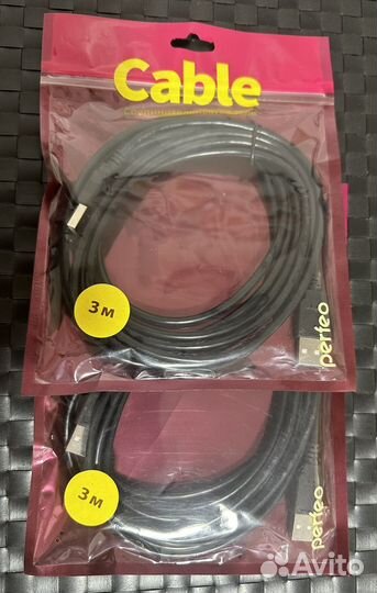 Мультимедийный кабель usb 2.0 A (3 м)