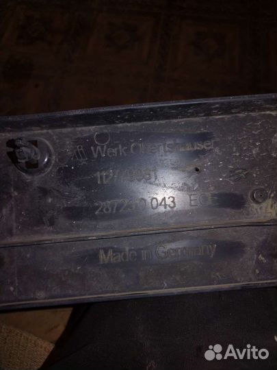 Площадка номера Mercedes GLA classe