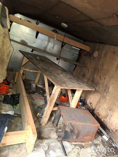 Кунг бытовка вагончик на санях