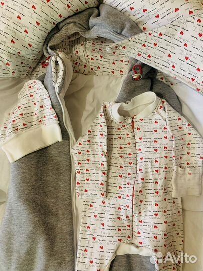 Конверт кокон на выписку всесезонный